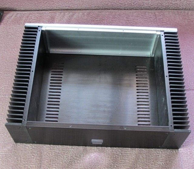BZ4312 Full Aluminum Chassis Power Amplifier Case Class A Enclosure hifi DIY Powersupply box 430X120X311MM