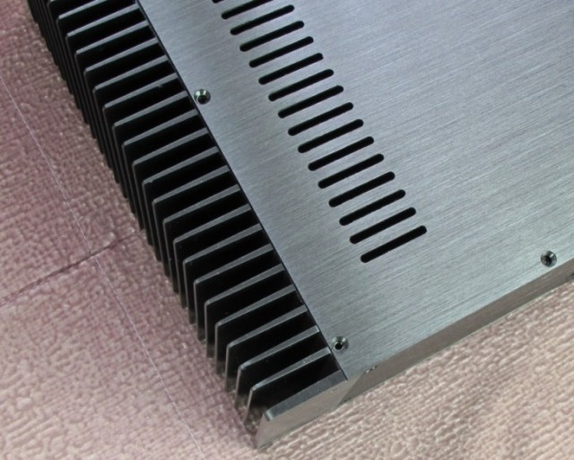 BZ4312 Full Aluminum Chassis Power Amplifier Case Class A Enclosure hifi DIY Powersupply box 430X120X311MM