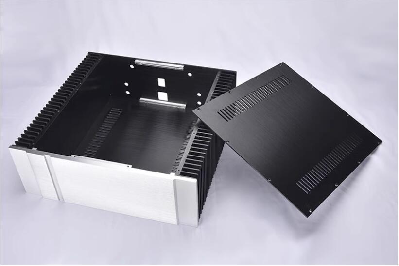 4315 PASS All aluminum amplifier chassis / Preamplifier case / AMP Enclosure / DIY box with heatsink