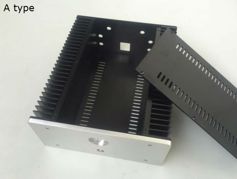 2612 Class A All aluminum amplifier chassis / Preamplifier CASE / AMP Enclosure / hifi case / DIY box ( 260*120*311mm)