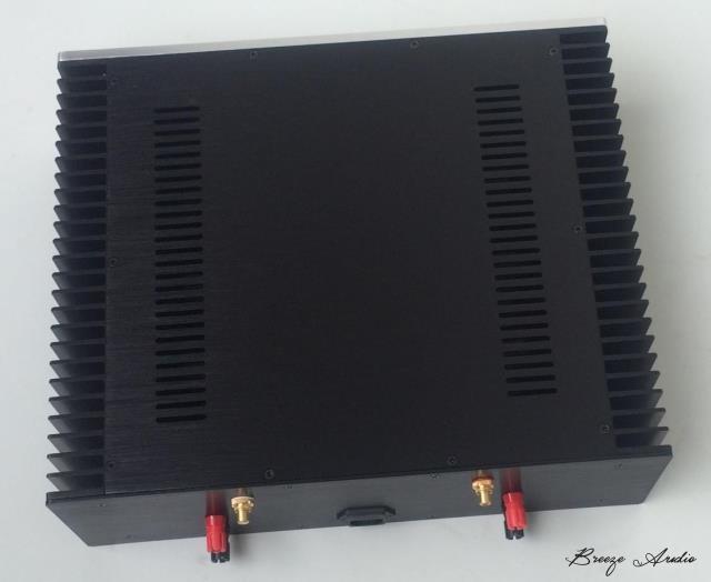 NEW 4313 Full Aluminum Class A amplifier Enclosure hifi DIY chassis audio amp box with heatsink