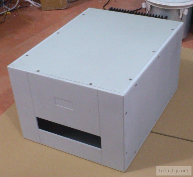 Luxury 3324 Full Aluminum Enclosure Audio Amplifier Chassis DIY Box Big Case with heatsink