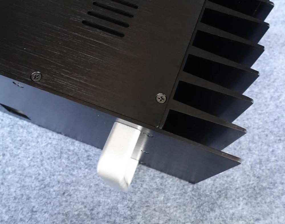 4315F Full Aluminum enclosure Preamp chassis class A  Power amplifier case/HIFI DIY box size 430*150*414mm