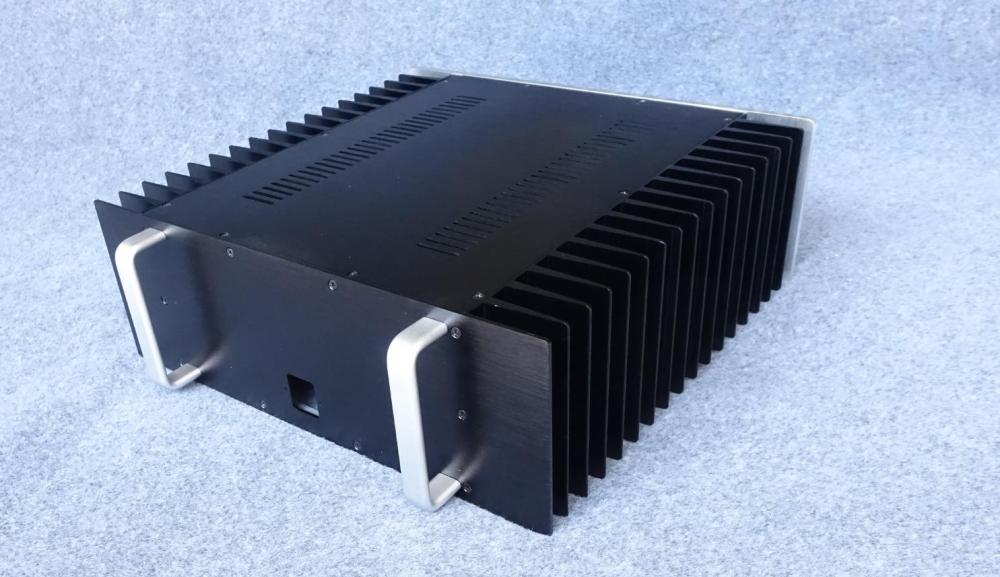 4315F Full Aluminum enclosure Preamp chassis class A  Power amplifier case/HIFI DIY box size 430*150*414mm