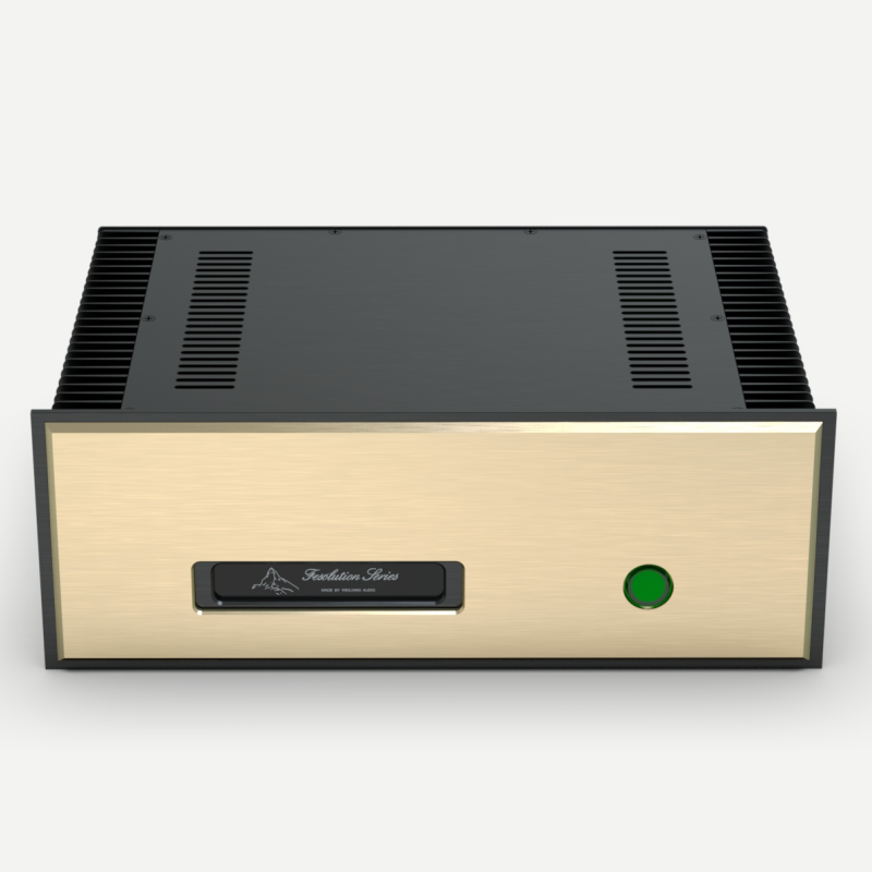 Beautiful CNC Full Aluminum class A power amplifier DIY chassis both side heatsink Install FM aluminum case
