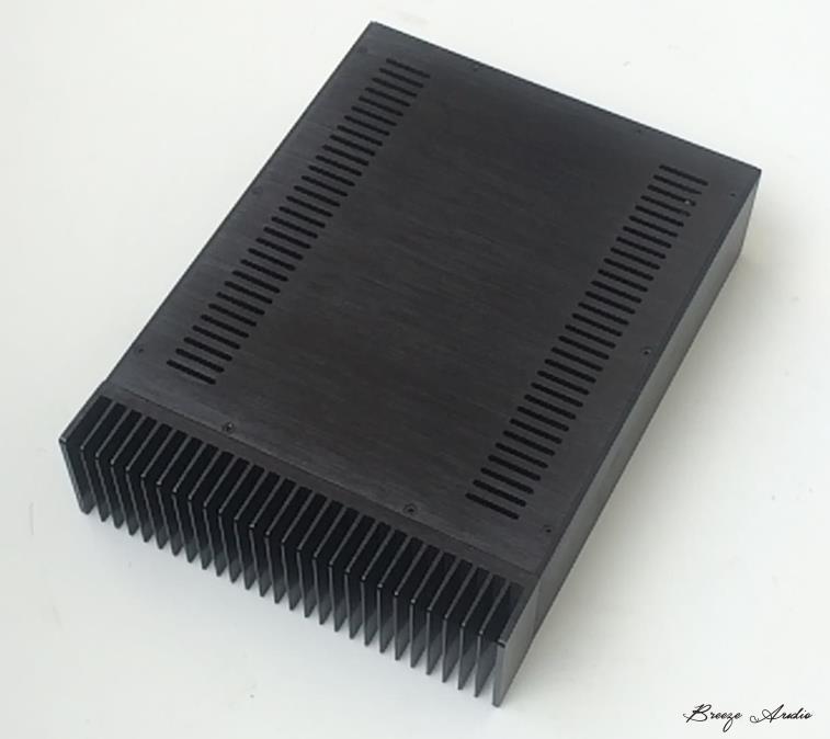 A09 Full Aluminum enclosure Preamp chassis Power amplifier case/hifi box size 300*90*400mm