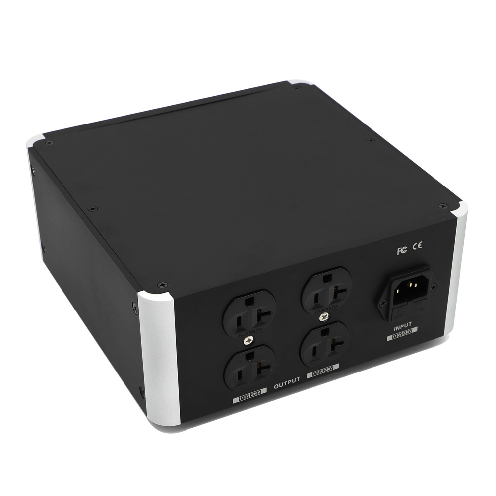 -500VA Toroidal 500W Balanced Isolation Transformer AC Isolated Power Processor With 4 Power Sockets