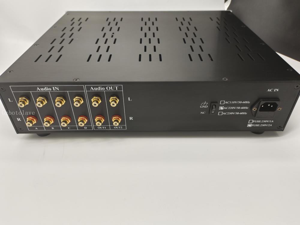 latest upgrade finished JADIS JP200 Tube Preamplifier 6Z4（6X4)）+EAC881 HIFI Audio Valve Preamp have Balanced version for choose