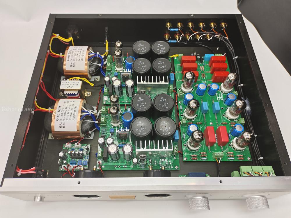 latest upgrade finished JADIS JP200 Tube Preamplifier 6Z4（6X4)）+EAC881 HIFI Audio Valve Preamp have Balanced version for choose