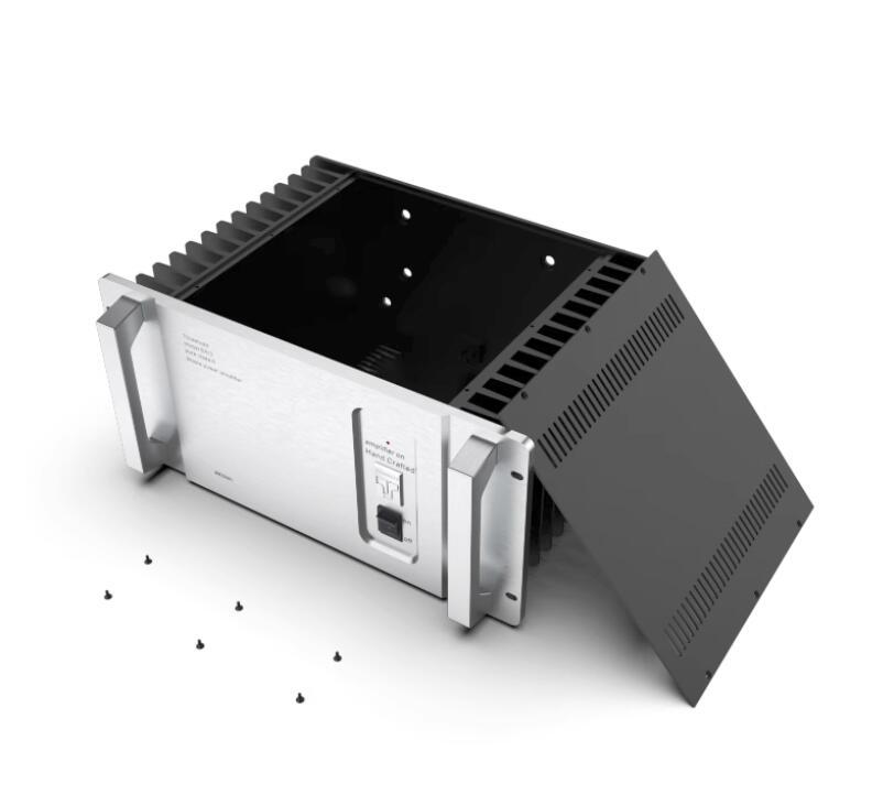 SA3 50W Class A Amplifier DIY Chassis Aluminum Case DIY Enclosure HIFI Audio Install housing with heatsink