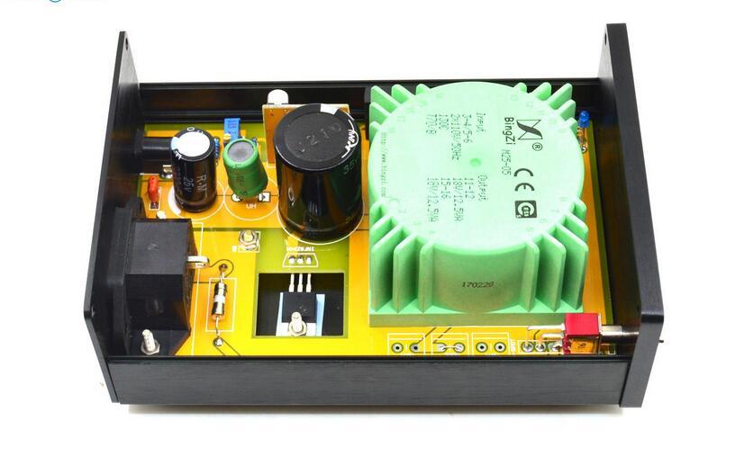 Linear Power Supply for FIIO X7 Base Seat K5 Use Full Division Integrated IC MOS Stabilivolt and 25W Transformer