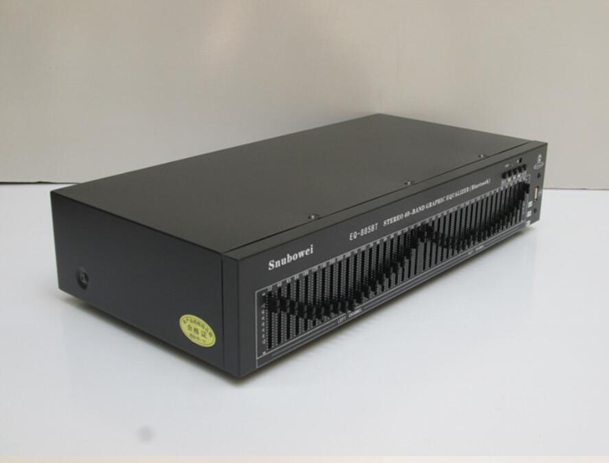 Top Quality Engineering Edition Remote 40 Band Stereo EQ Bluetooth USB Professional home KTV Equalizer Dual 20 Band