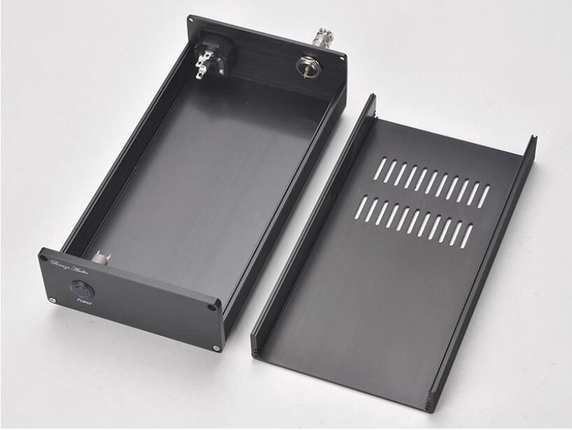 1306 Full Aluminum linear power supply cabinet case CNC regulated power supply Chassis Shell