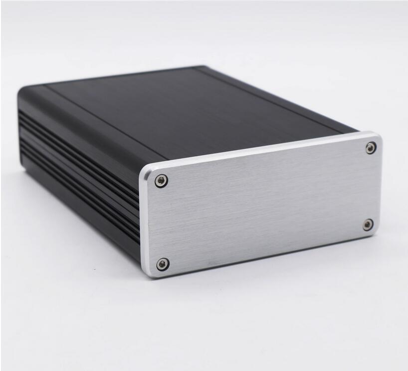 BZ1105 All-Aluminum Mini Amplifier Case Linear Power Chassis DIY Audio Preamp Housing
