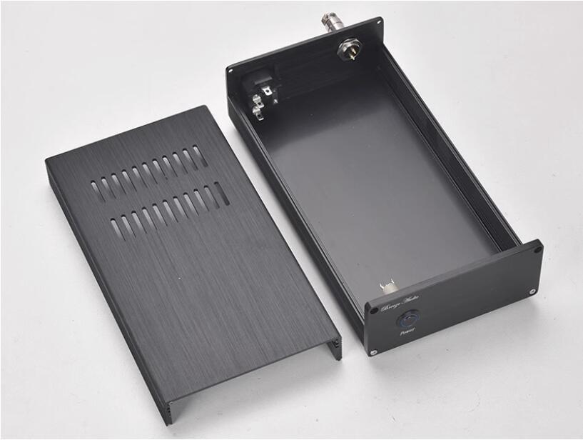 1306 Full Aluminum linear power supply cabinet case CNC regulated power supply Chassis Shell