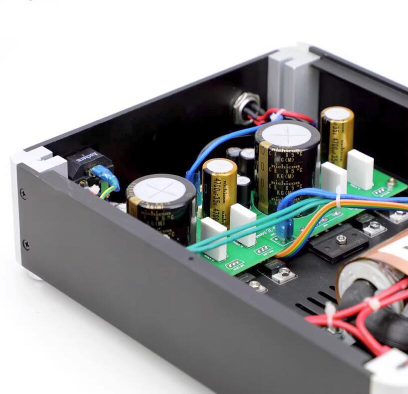 High-end Ultra-low noise Linear power supply for Pro-Ject Phono Box RS