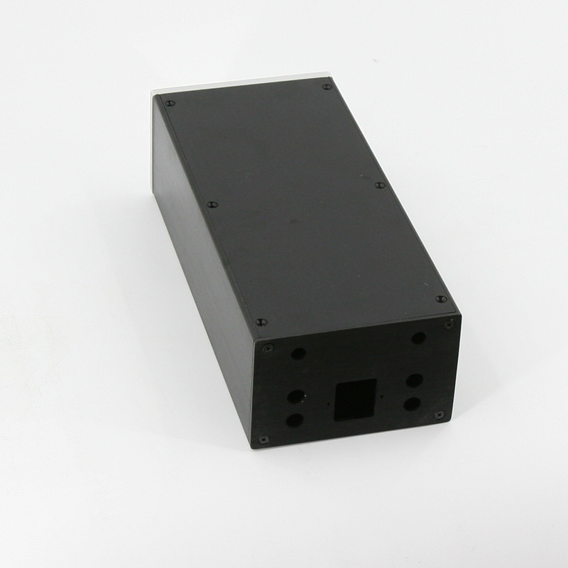 Full aluminum HIFI AMP chassis 1409 amplifier enclosure headphone box 140 x90 x311MM