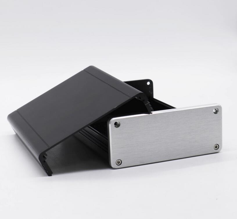 BZ1105 All-Aluminum Mini Amplifier Case Linear Power Chassis DIY Audio Preamp Housing