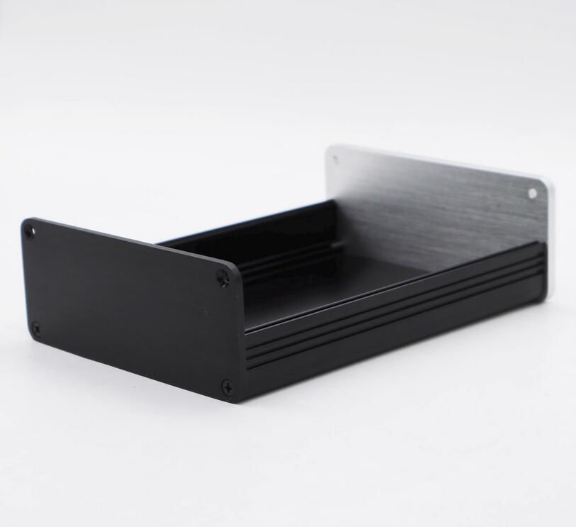 BZ1105 All-Aluminum Mini Amplifier Case Linear Power Chassis DIY Audio Preamp Housing