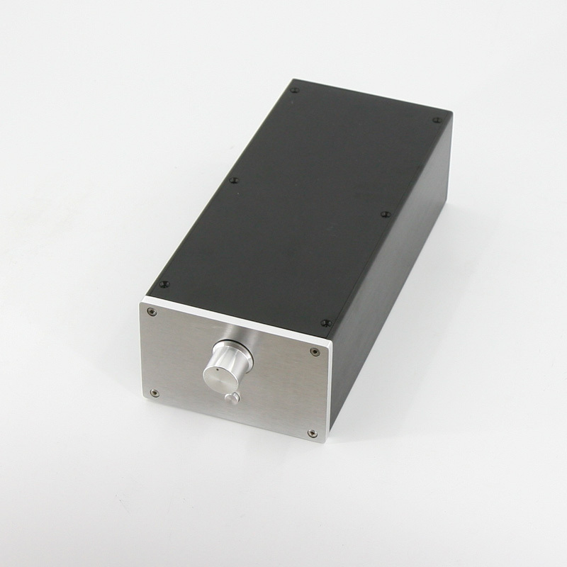 Full aluminum HIFI AMP chassis 1409 amplifier enclosure headphone box 140 x90 x311MM