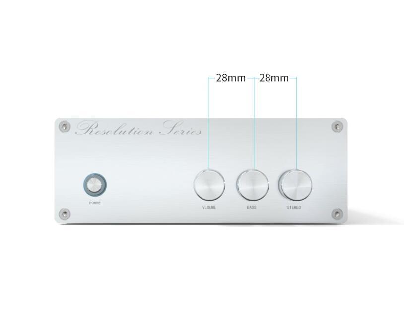 1907 tone version Full aluminum DIY power amplifier chassis desktop AMP enclosure HIFI preamp box diy case