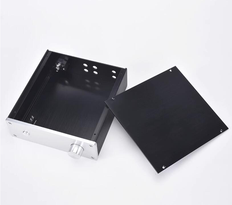 New DIY full Aluminum mini AMP Enclosure headphone Case D2207 Power Amplifier Chassis