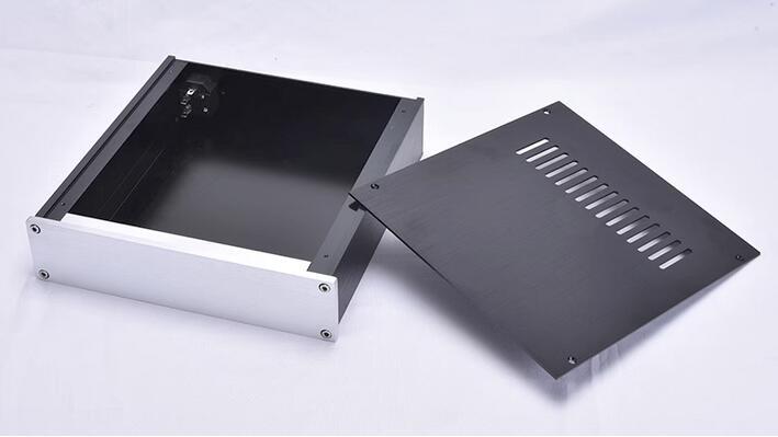 T-2205 Full Aluminum Headphone Enclosure Amplifier Chassis DAC Box Premplifier Case