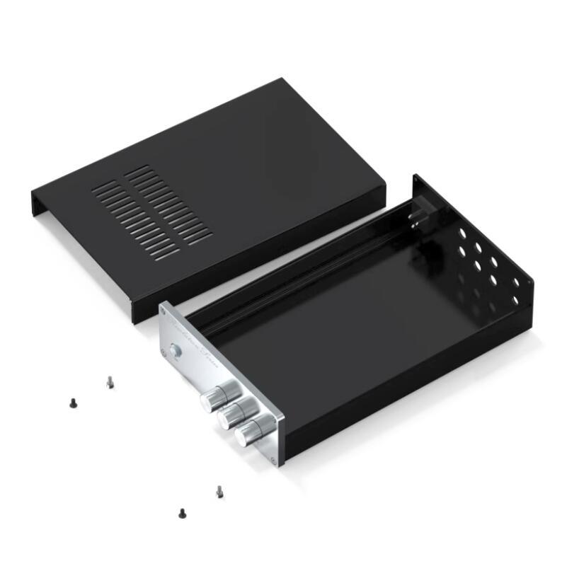 1907 tone version Full aluminum DIY power amplifier chassis desktop AMP enclosure HIFI preamp box diy case