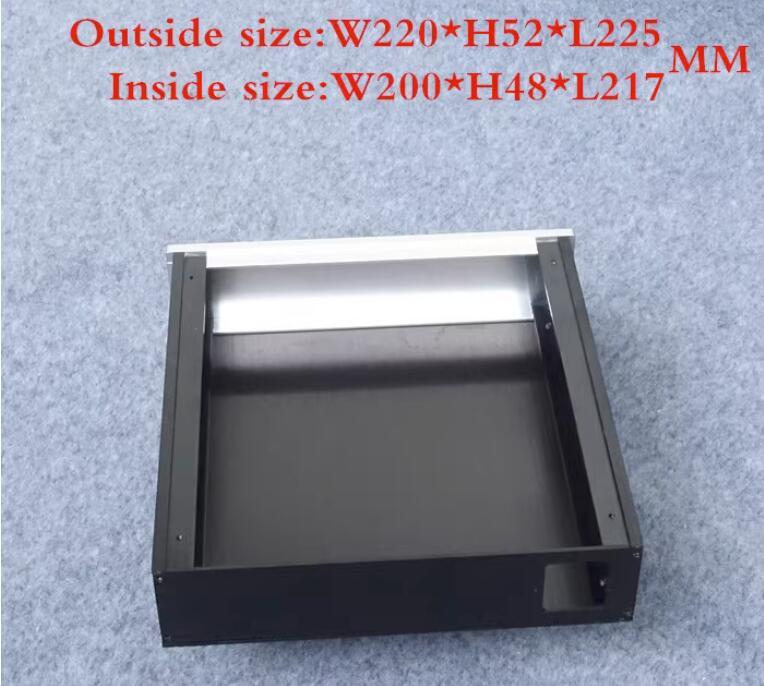 2205L Full Aluminum Headphone Enclosure Amplifier Chassis DAC Box Premplifier Case