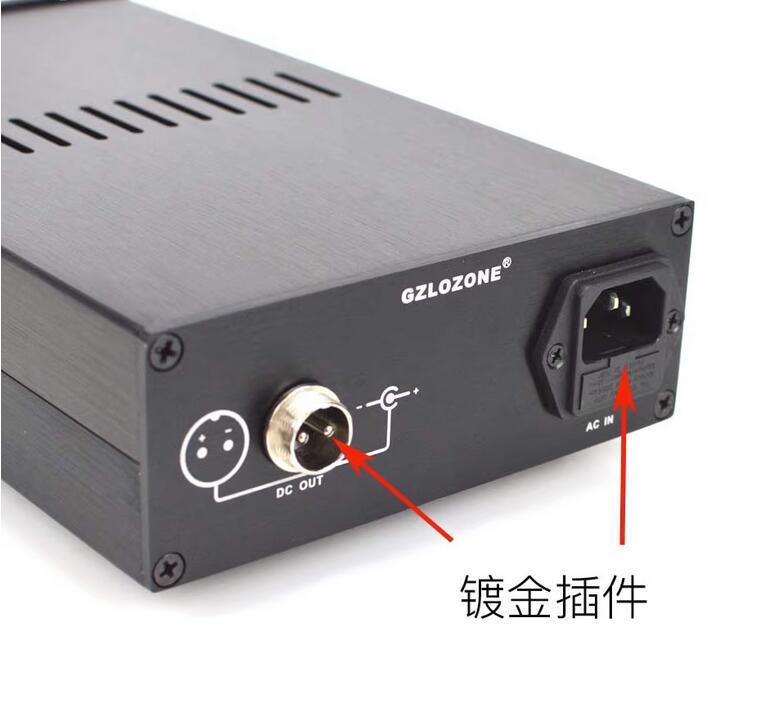 S.S-LPS-01 High current Large dynamic Low noise linear power supply DC 5--19V With overpressure protection