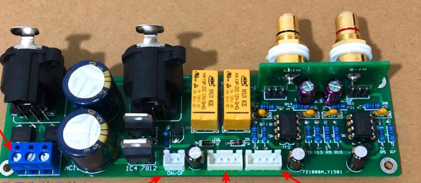 Assembled High power fully balanced power amplifier board Class A amp board 150W*2 with MJ15025 and MJ15024 tubes