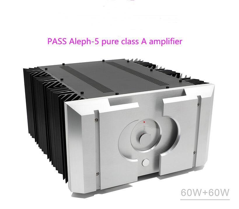 HIIFI PASS A5 Pure Class A Power amplifier Base on Aleph-5 circuit High amplifier 60W+60W 8 ohm