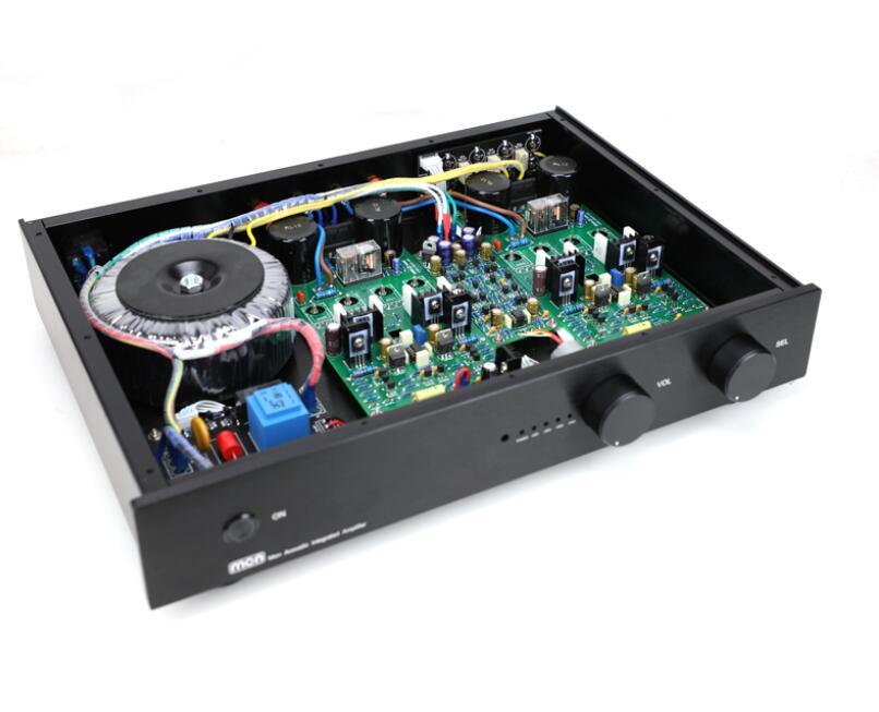 HIFI Remote C3850+E350 Preamplifier+Power Amplifier Integrated Amplifier Base On Accuphase Circuit 75W+75W