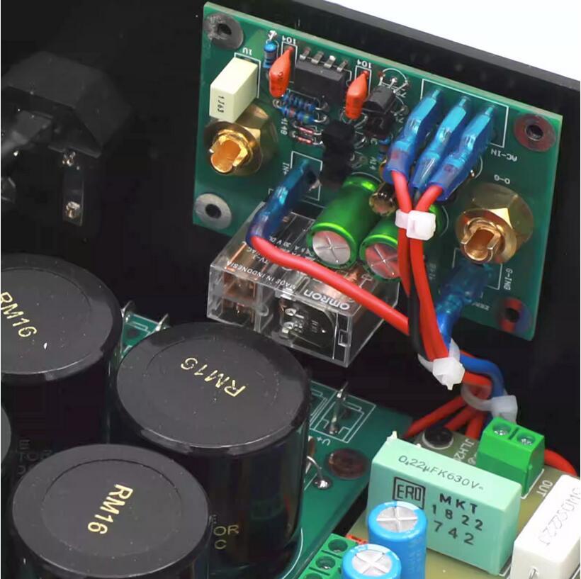 2CH HOOD JLH2003 MONO Split Single-ended Class A Power Amplifier 20W+20W With Speaker Protection