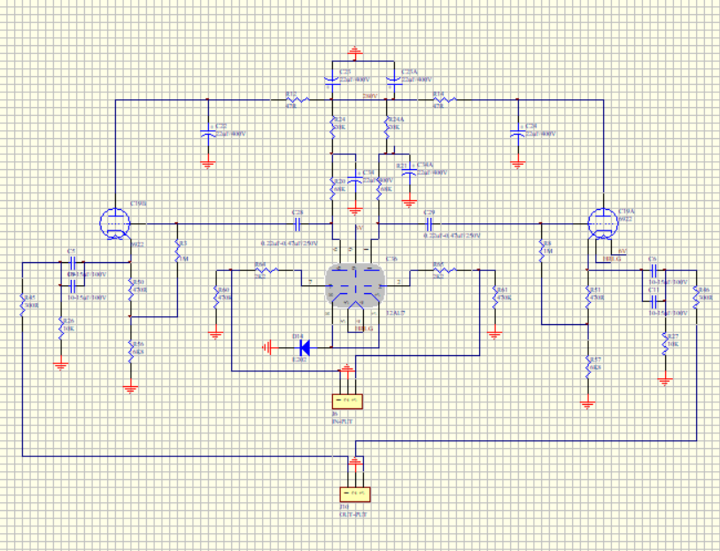 PRT-13A-BAL Remote Version Stereo Balance Tube Preamplifier Vacuum Tube Preamp