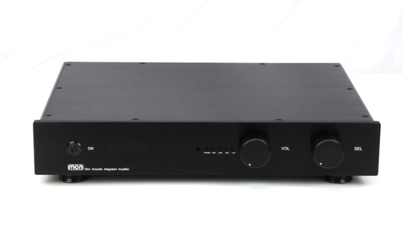 HIFI Remote C3850+E350 Preamplifier+Power Amplifier Integrated Amplifier Base On Accuphase Circuit 75W+75W
