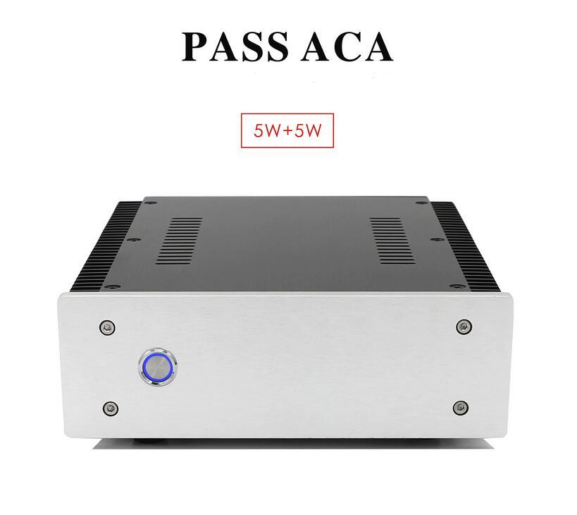 Finished HIFI PASS ACA Stereo single-Ended Class A FET+MOS power amplifier 5W*2