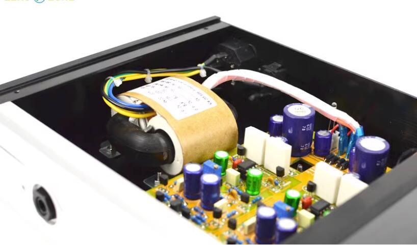 HV11 Class A Fully Discrete Non-feedback Pure Straight Couple Headphone Amplifier Reference CKII Amp circuit With protection