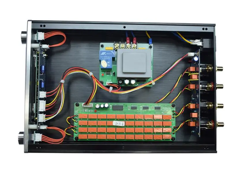 Assembled Balanced Remote Control Volume Controller RCA XLR Relay Motor ...