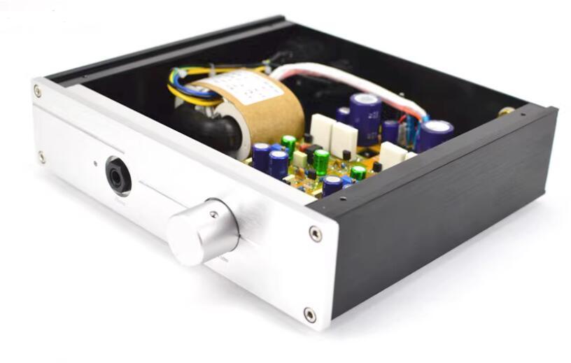 HV11 Class A Fully Discrete Non-feedback Pure Straight Couple Headphone Amplifier Reference CKII Amp circuit With protection