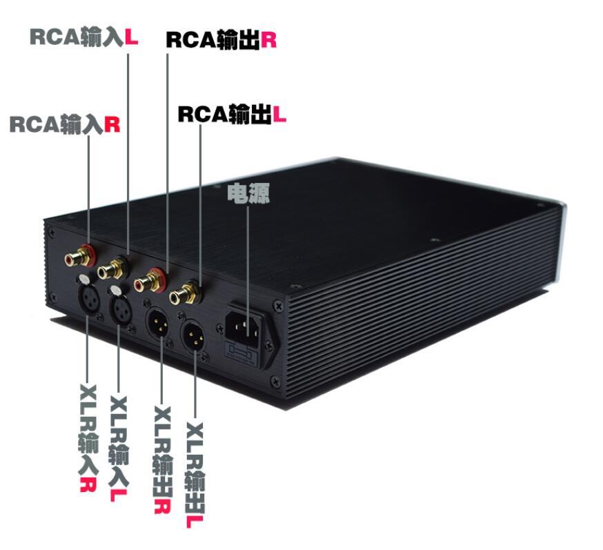 Assembled Balanced Remote Control Volume Controller RCA XLR Relay Motor Potentiometer Electronic Volume VFD LED Display