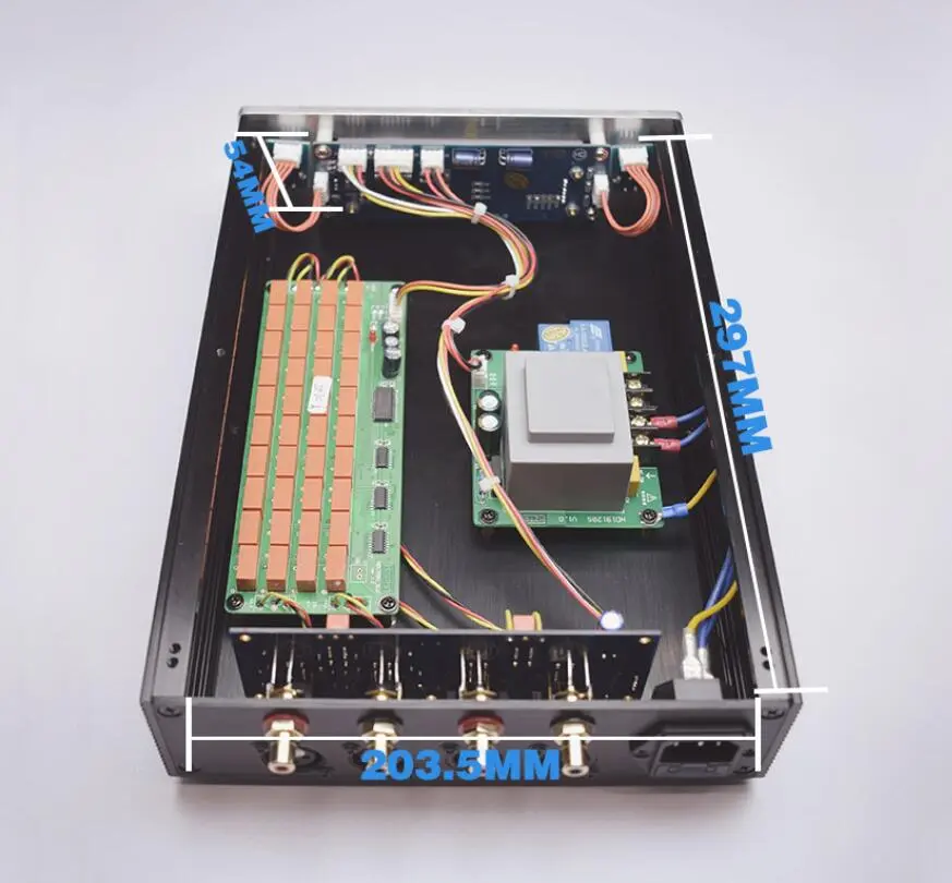 Assembled Balanced Remote Control Volume Controller RCA XLR Relay Motor ...