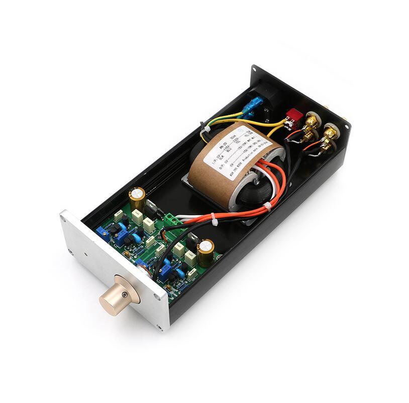 Finished HIFI Audio JC-2  Preamplifier Mini Class A FET hifi Preamp