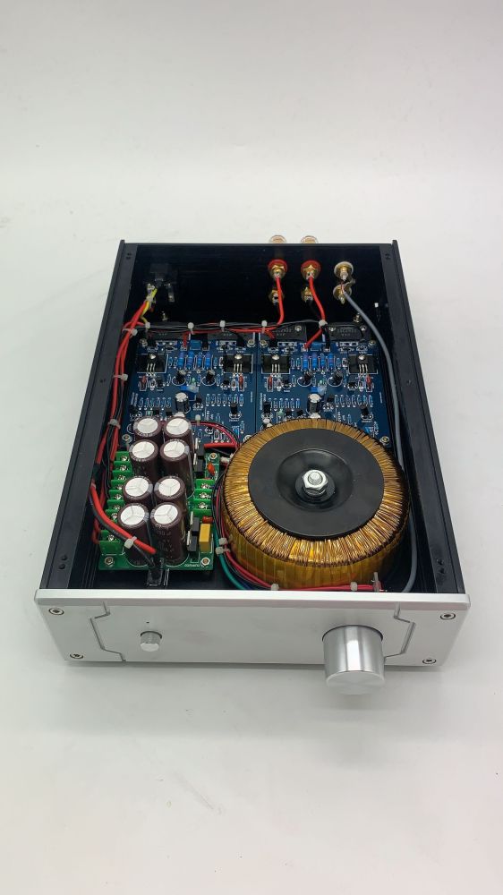 CLONE NAIM Finished NAP140 80W+80W hifi Stereo Power Audio amplifier Sanken 2SC2922 transistor