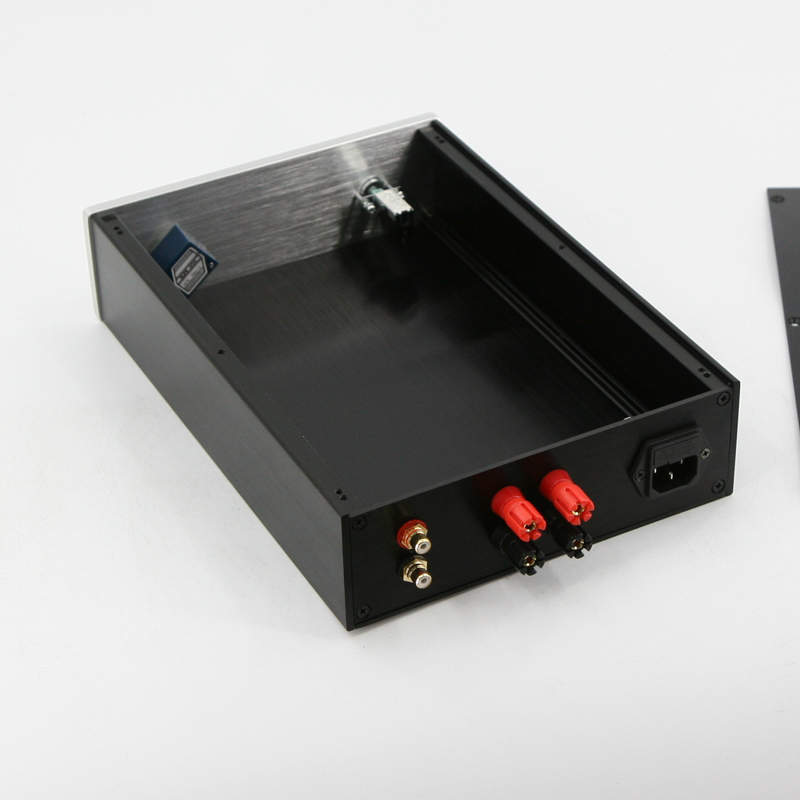2207L Aluminum Power Amplifier Chassis Preamplifier Shell DAC Enclosure DIY Case 215mmx70mmx308mm