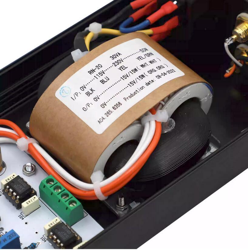 Finished MINI 6010 JRC5534D hifi Preamplifier Base on MBL6010D Preamp circuit