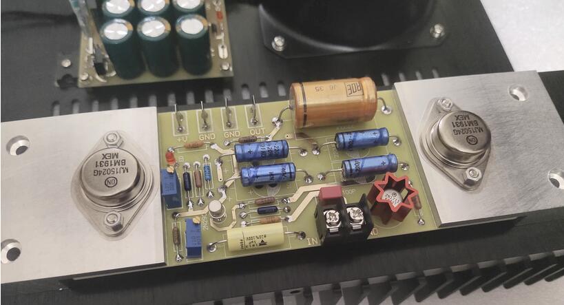 1969 Class A 15W+15W hifi stereo audio amplifier sound quality is better than NAP150 LM3886 LM1875 KAS50
