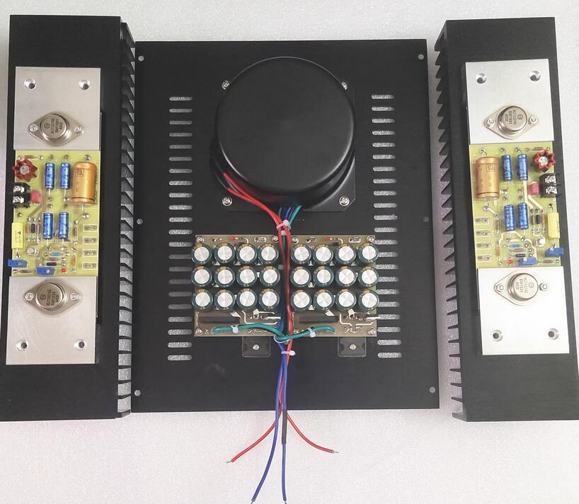 1969 Class A 15W+15W hifi stereo audio amplifier sound quality is better than NAP150 LM3886 LM1875 KAS50