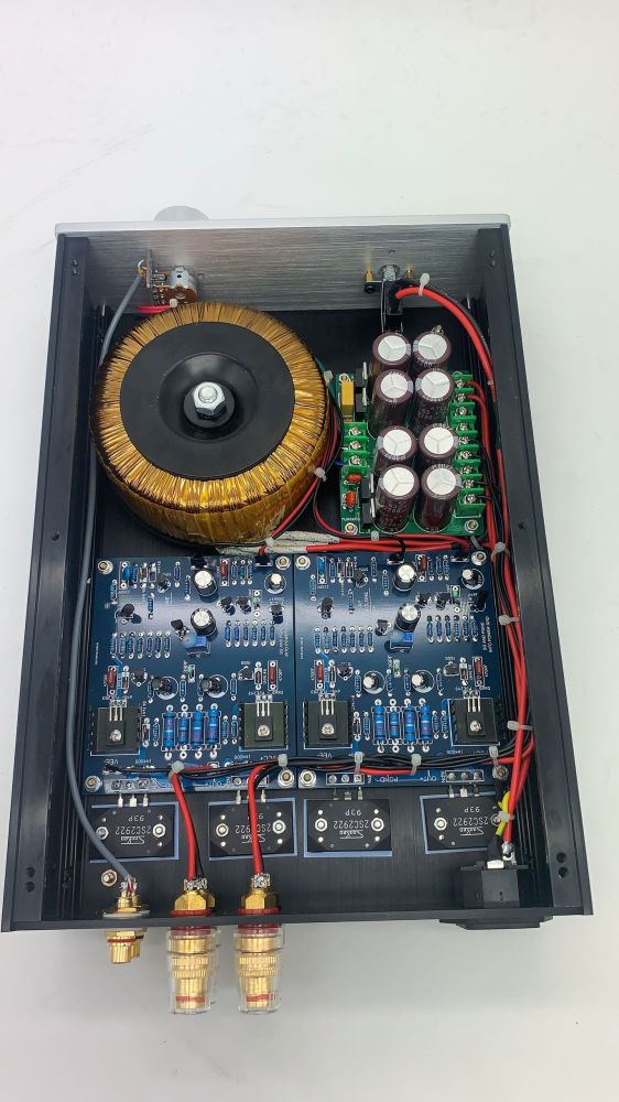 CLONE NAIM Finished NAP140 80W+80W hifi Stereo Power Audio amplifier Sanken 2SC2922 transistor