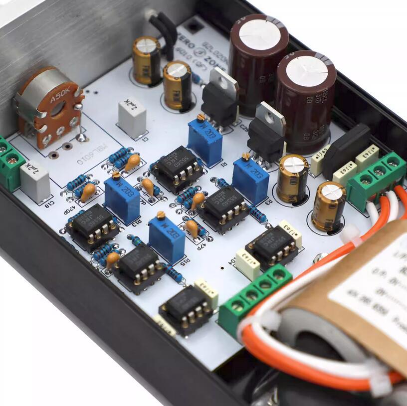 Finished MINI 6010 JRC5534D hifi Preamplifier Base on MBL6010D Preamp circuit
